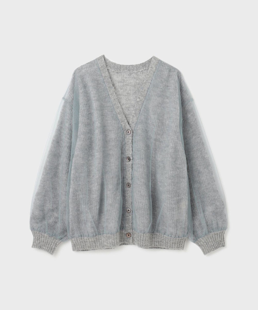 GRACE CONTINENTAL オーバーチュールニットカーディガン 