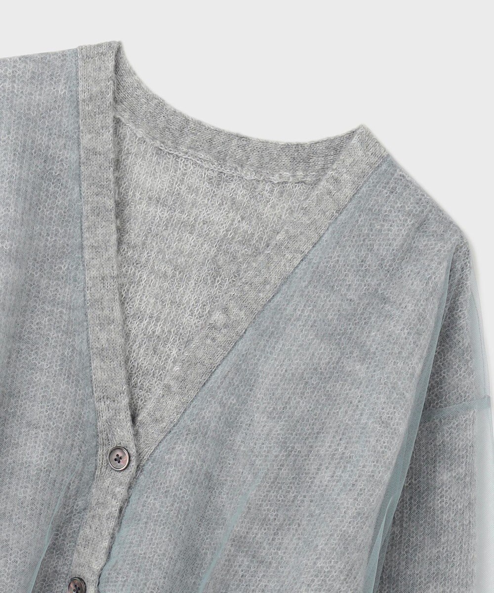 GRACE CONTINENTAL オーバーチュールニットカーディガン 