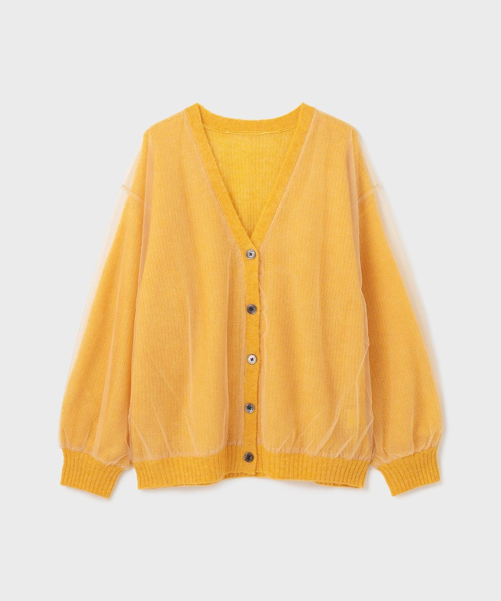 GRACE CONTINENTAL オーバーチュールニットカーディガン 