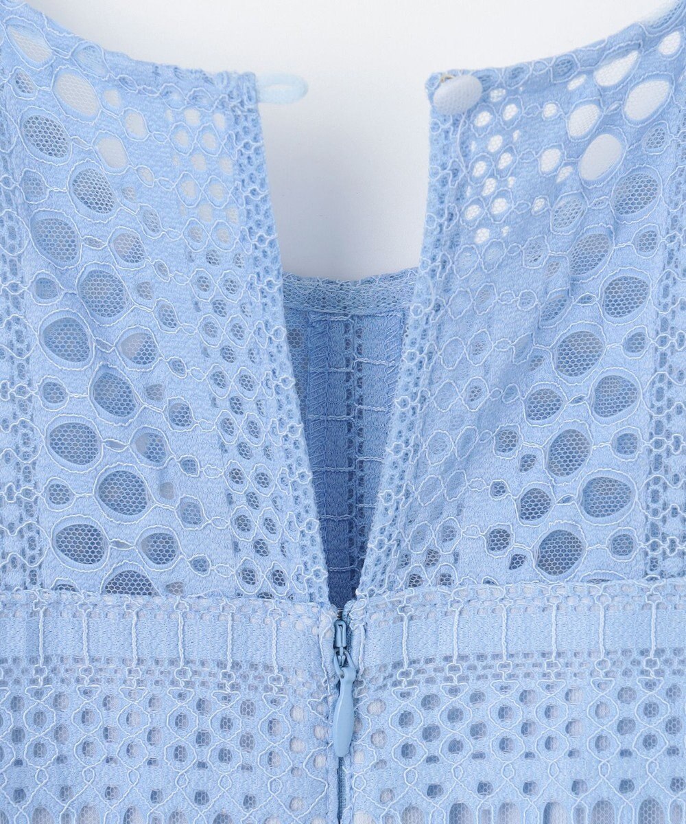 GRACE CONTINENTAL メッシュレースワンピース 