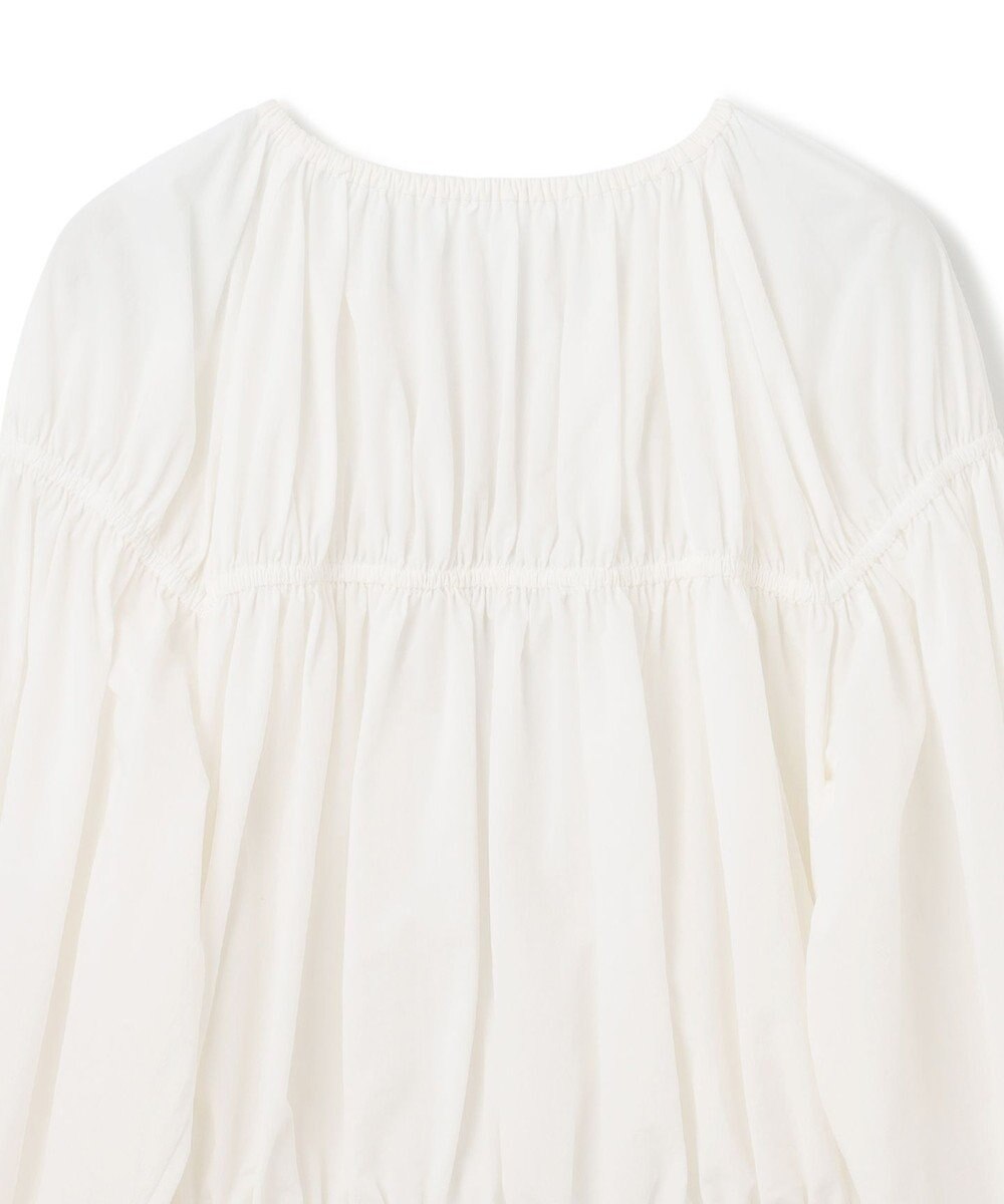 GRACE CONTINENTAL ギャザータフタブルゾン 