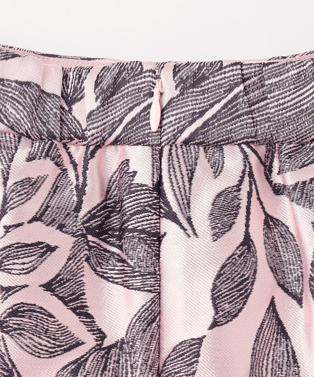 GRACE CONTINENTAL ボタニカルジャガードスカート 