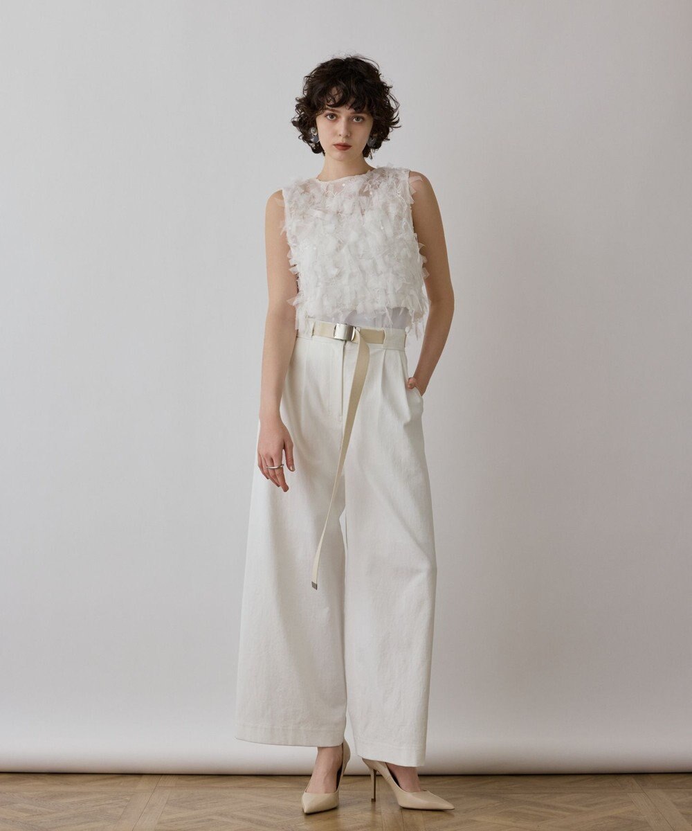 GRACE CONTINENTAL フリンジベスト