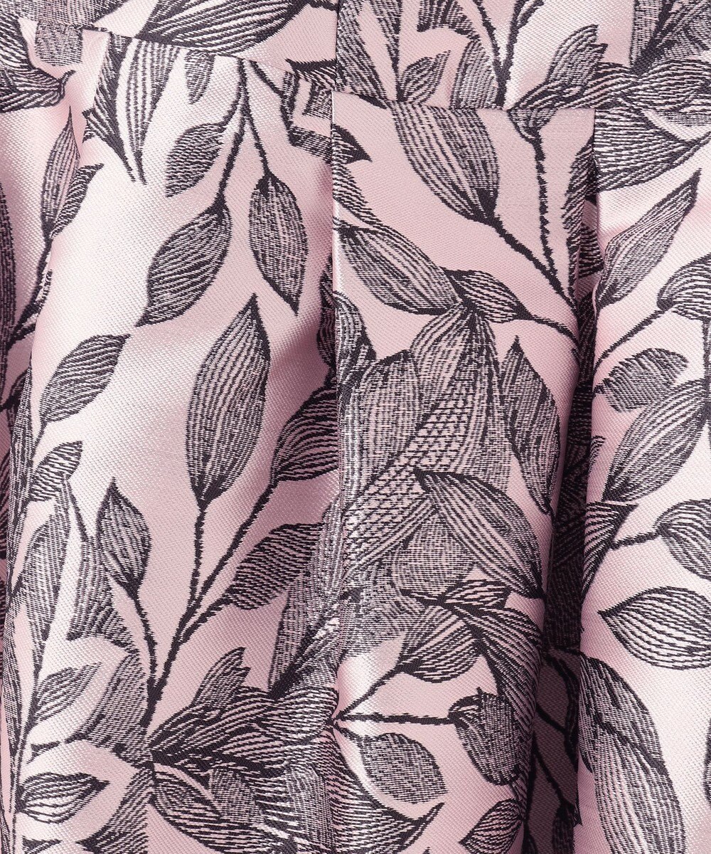 GRACE CONTINENTAL ボタニカルジャガードスカート 