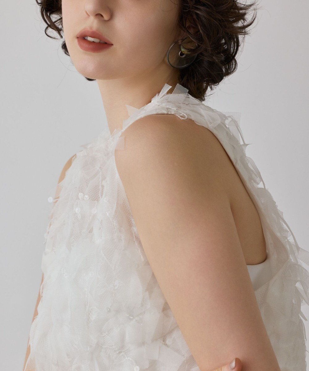 GRACE CONTINENTAL フリンジベスト 