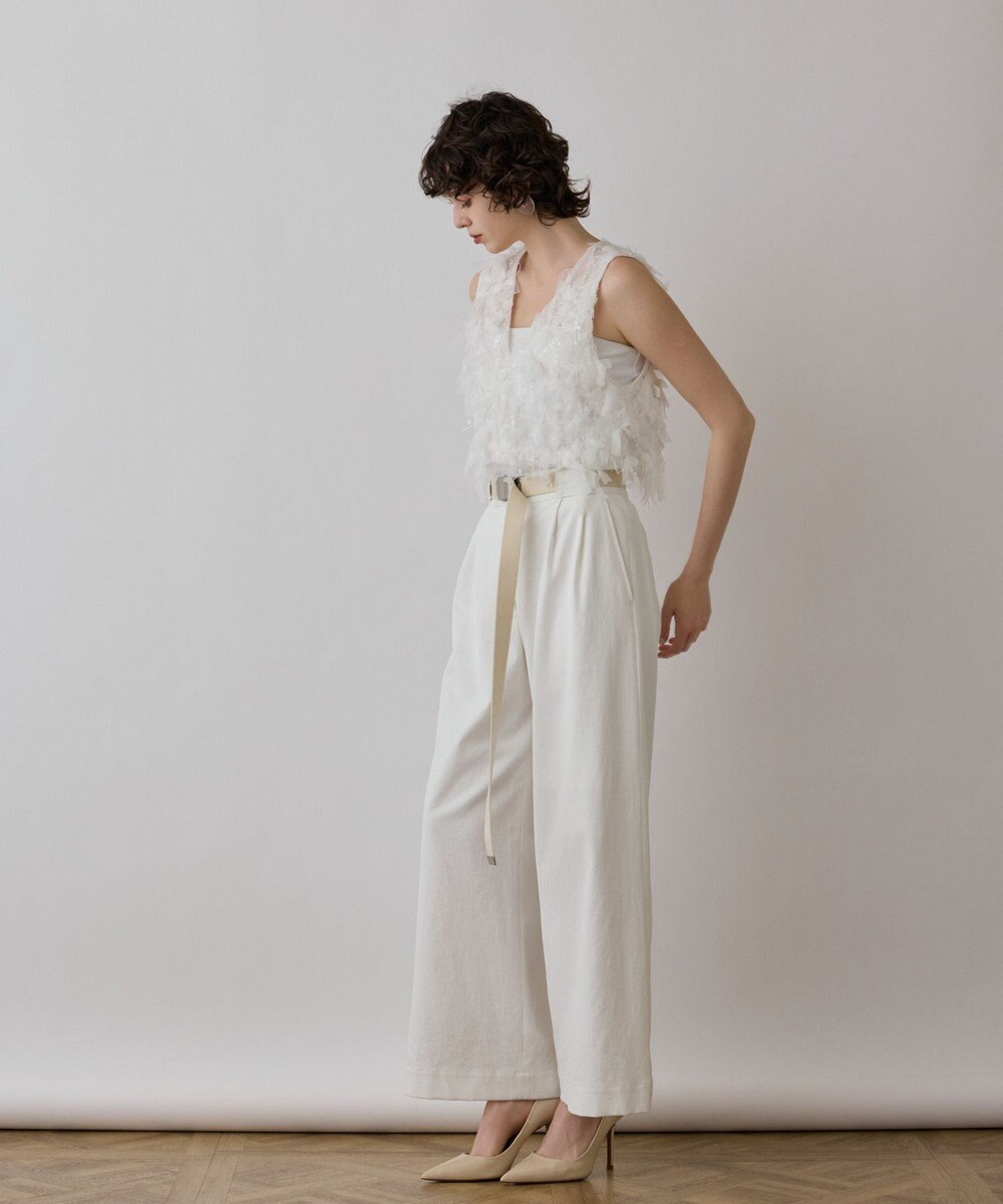 GRACE CONTINENTAL フリンジベスト 