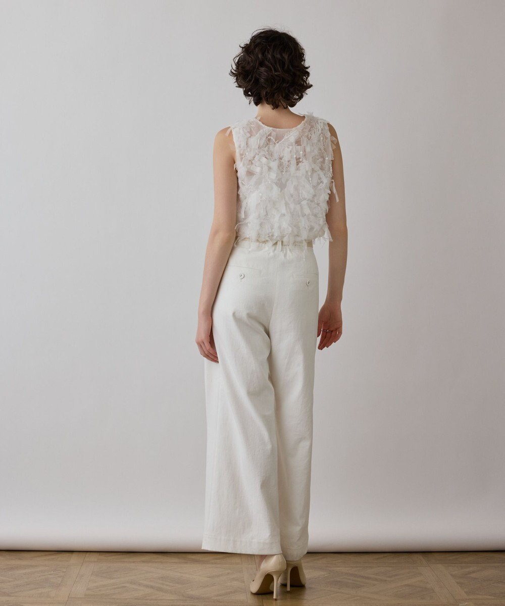 GRACE CONTINENTAL フリンジベスト 