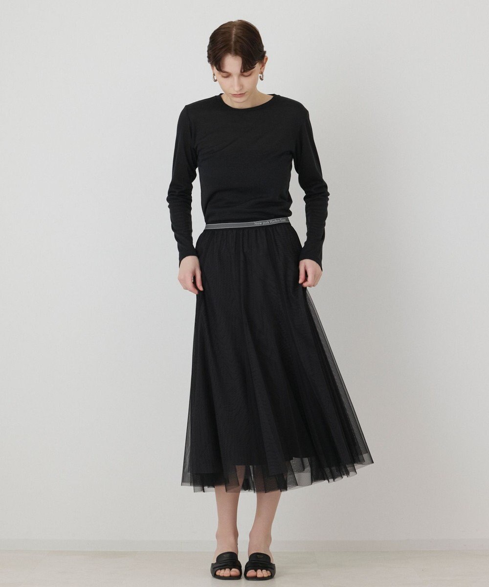 GRACE CONTINENTAL ラメクルーカットトップ 