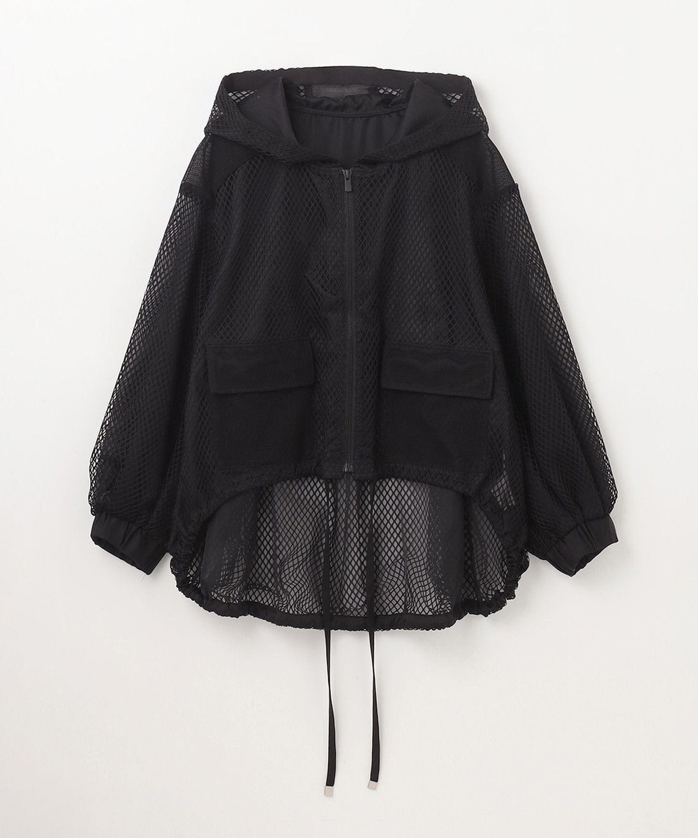 GRACE CONTINENTAL メッシュコンビフーディー 