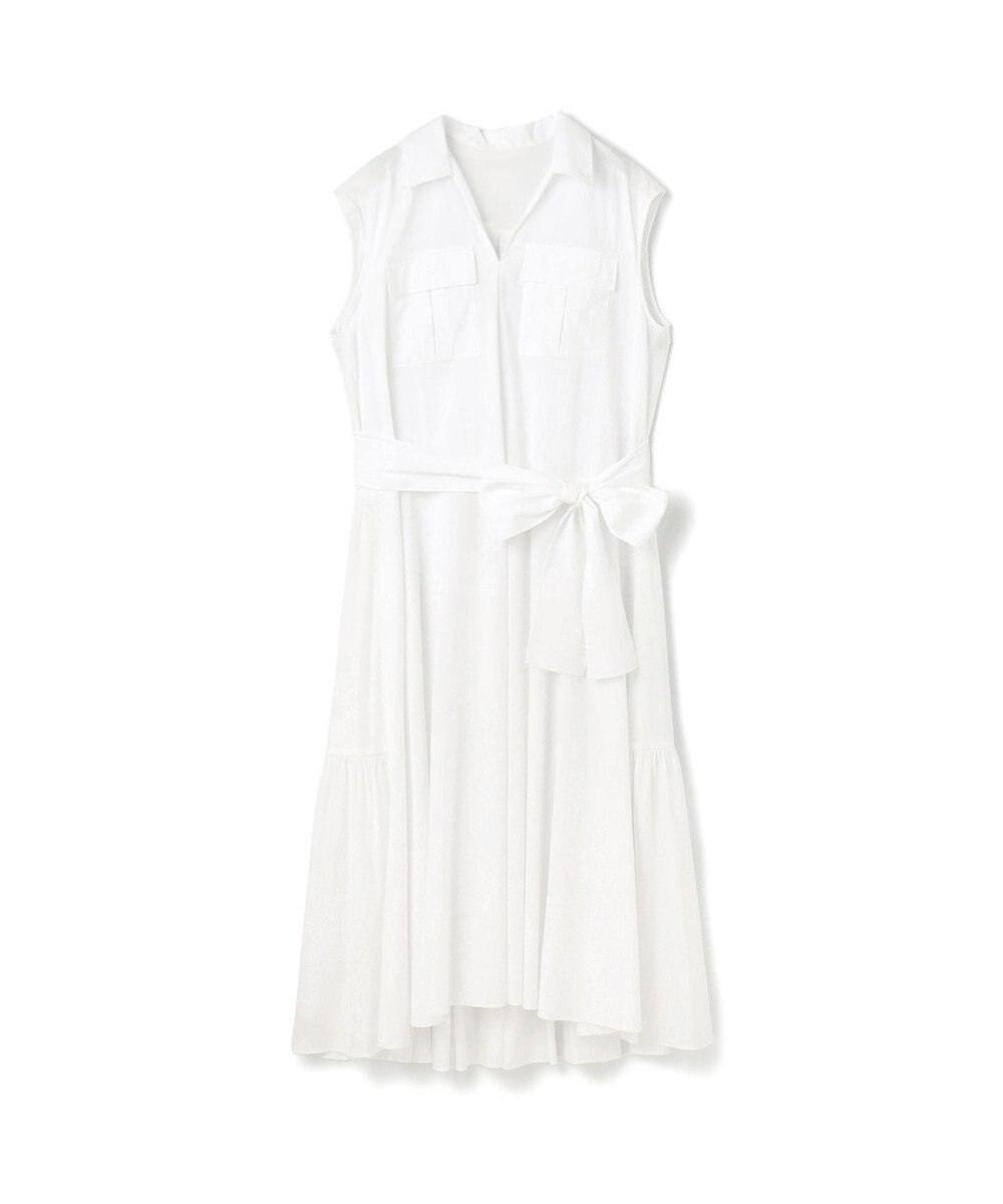 GRACE CONTINENTAL ティアードコンビシャツワンピース 