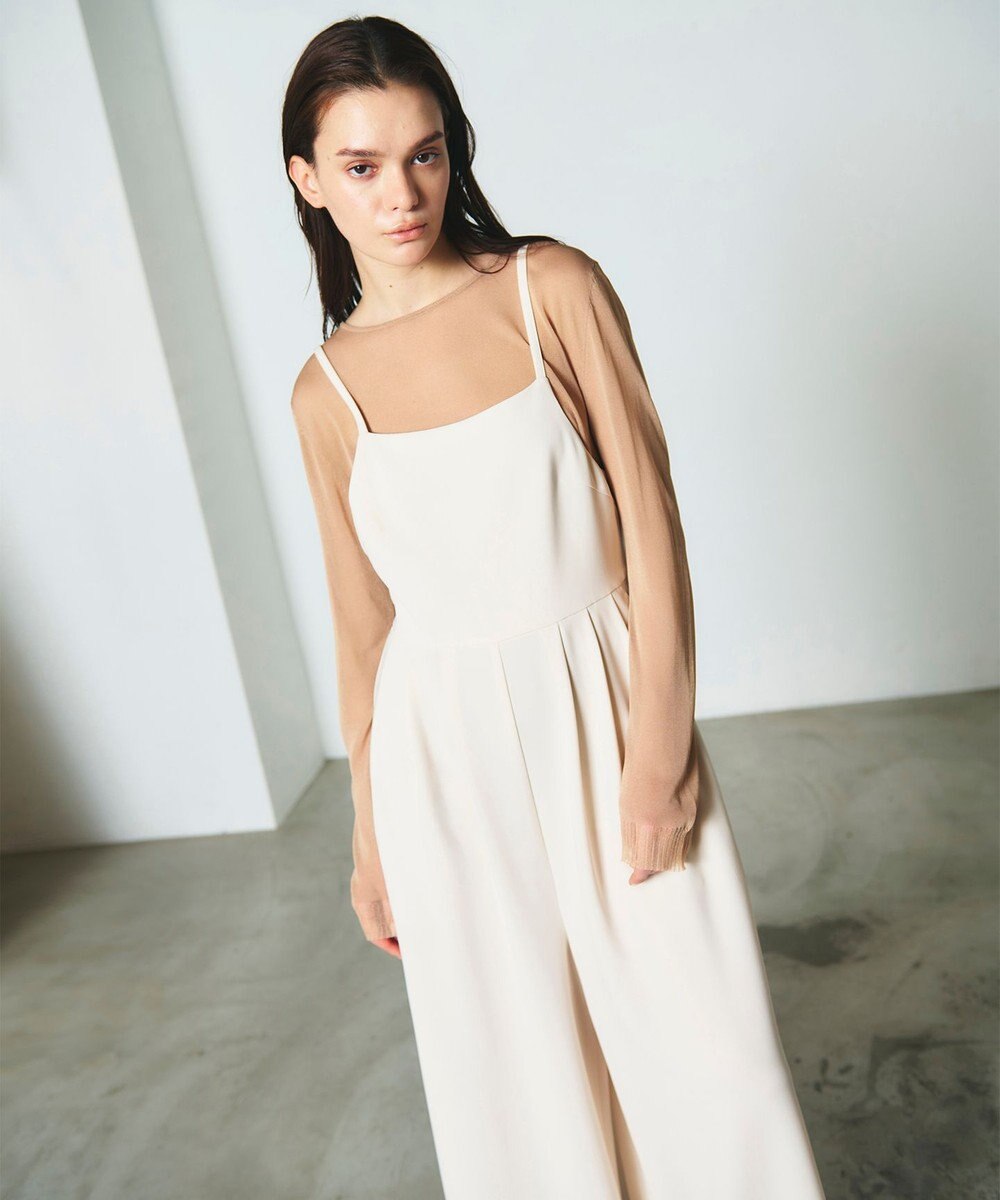 GRACE CONTINENTAL トリアセタックサロペット 