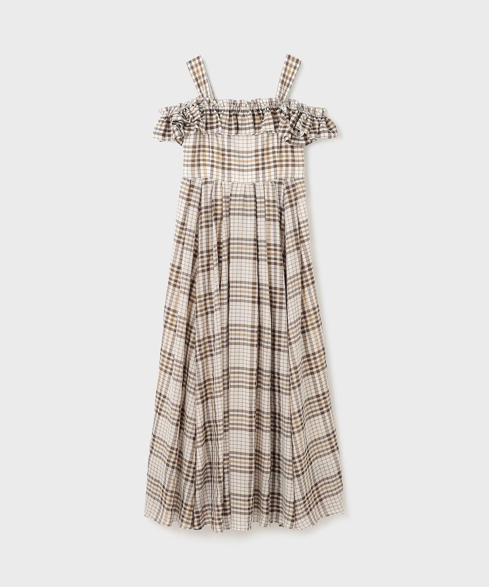 GRACE CONTINENTAL チェックサッカーワンピース