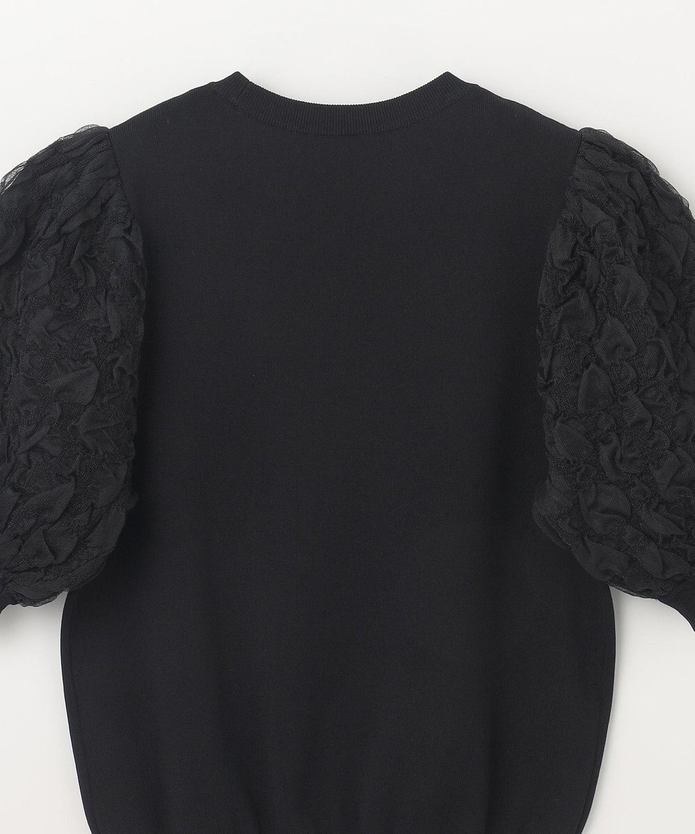 GRACE CONTINENTAL シアーハーフニットトップ 