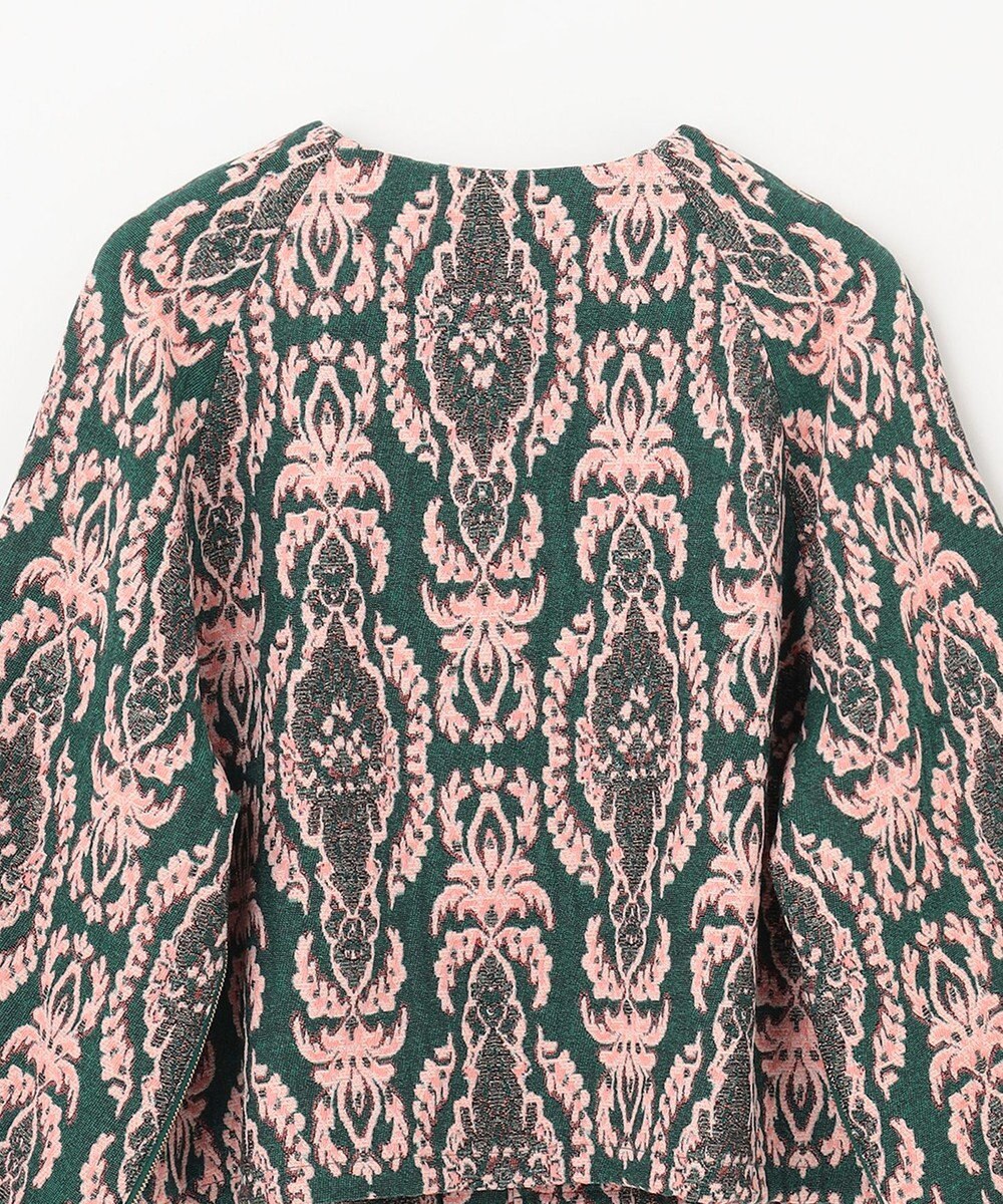 GRACE CONTINENTAL オーナメントジャガードジャケット 