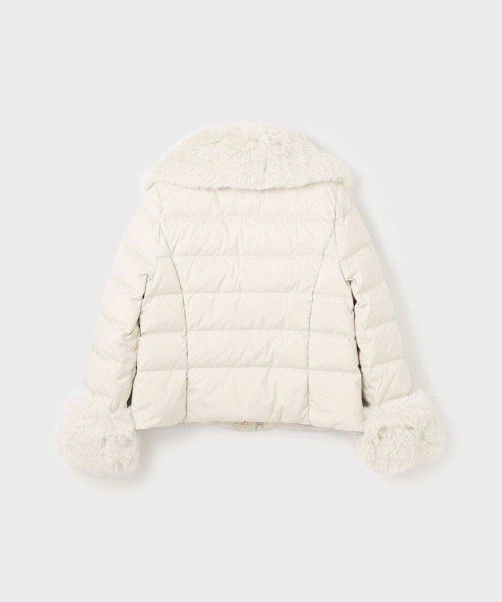 GRACE CONTINENTAL ファーショートダウンジャケット 