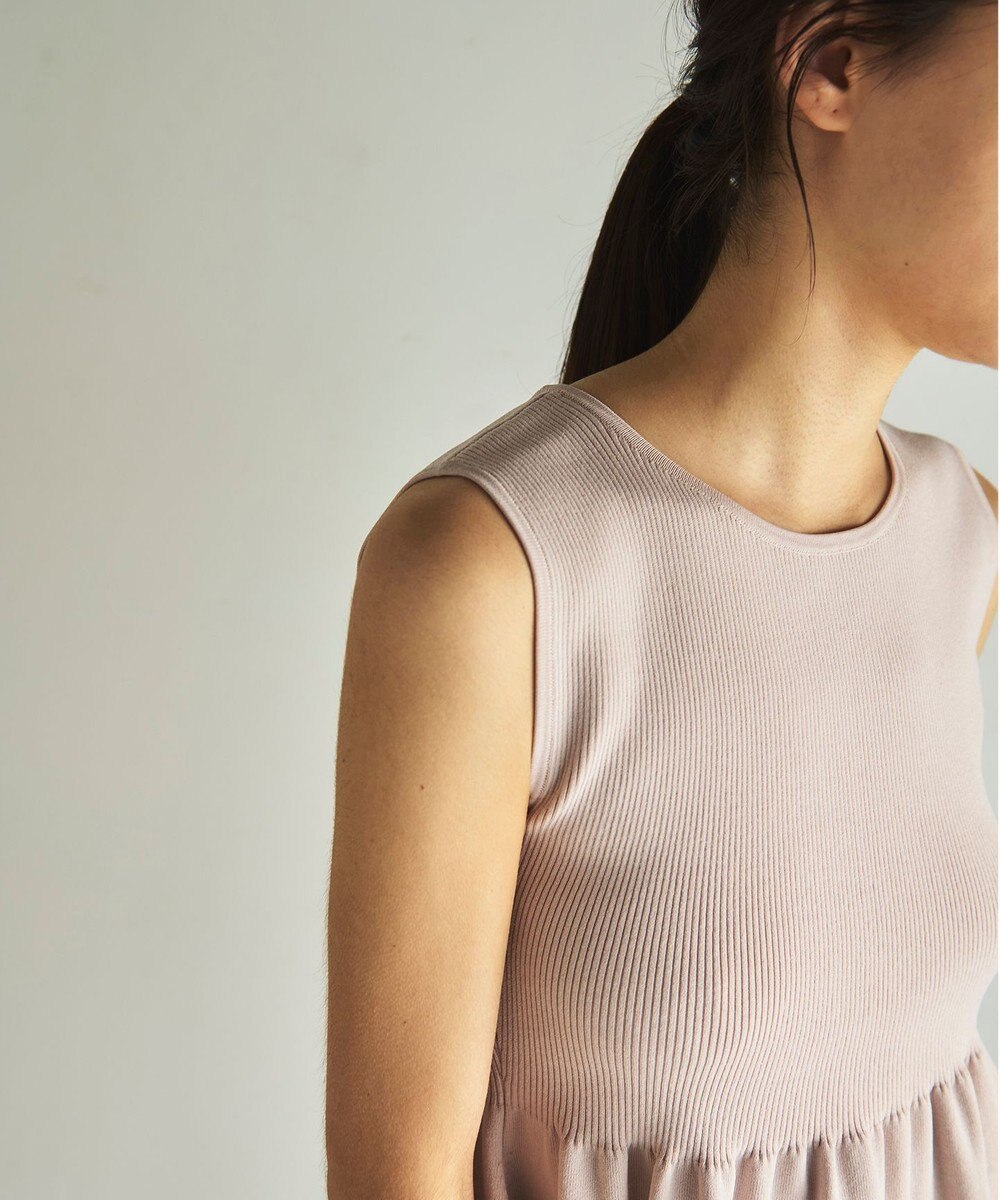 GRACE CONTINENTAL 刺繍ケープニットトップ 