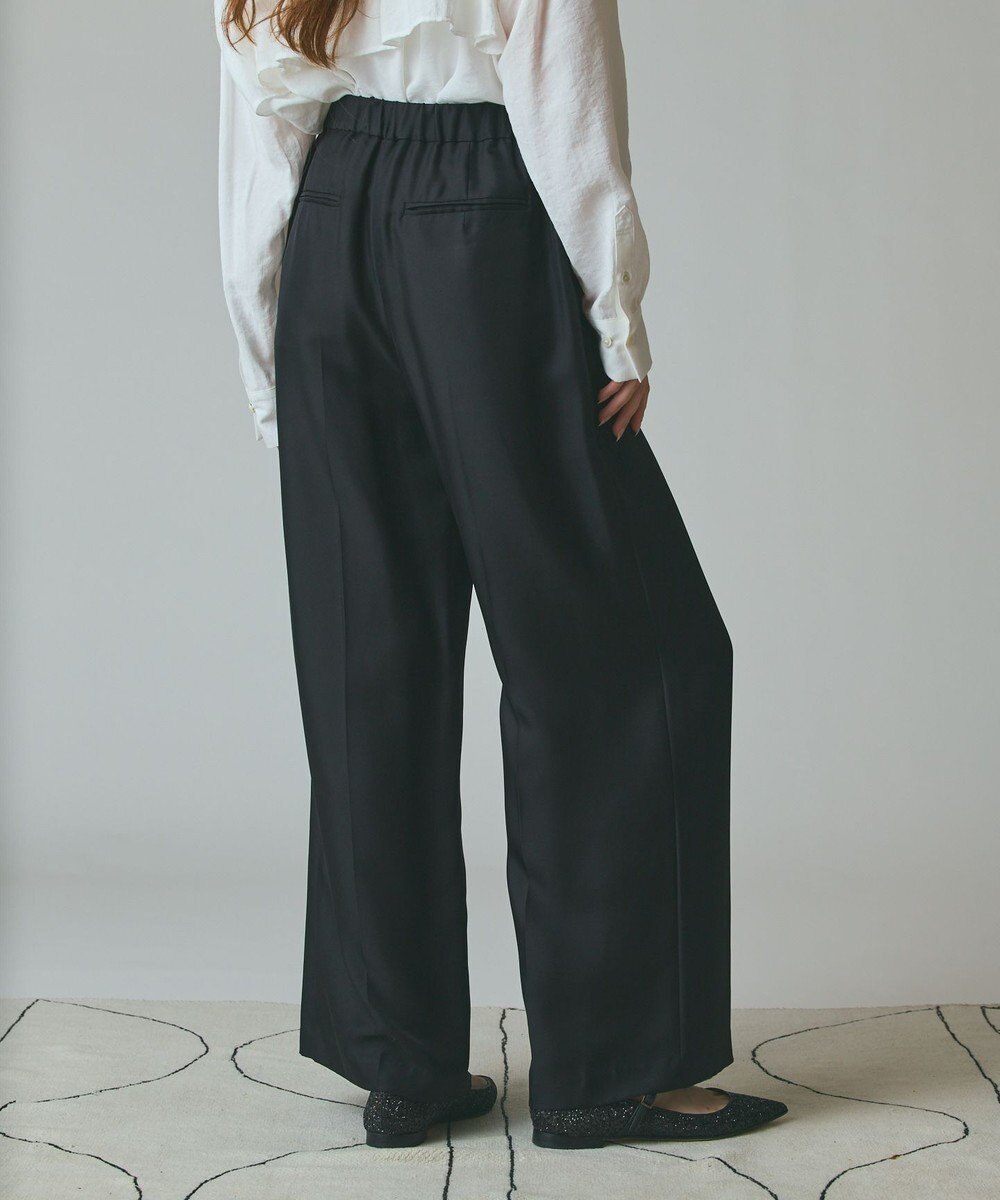 GRACE CONTINENTAL シルクツイルイージーパンツ 