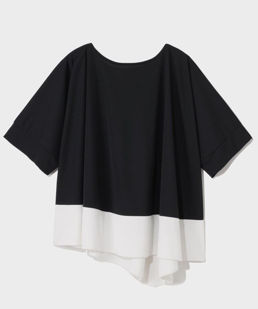 GRACE CONTINENTAL バイカラーアシメトップ 