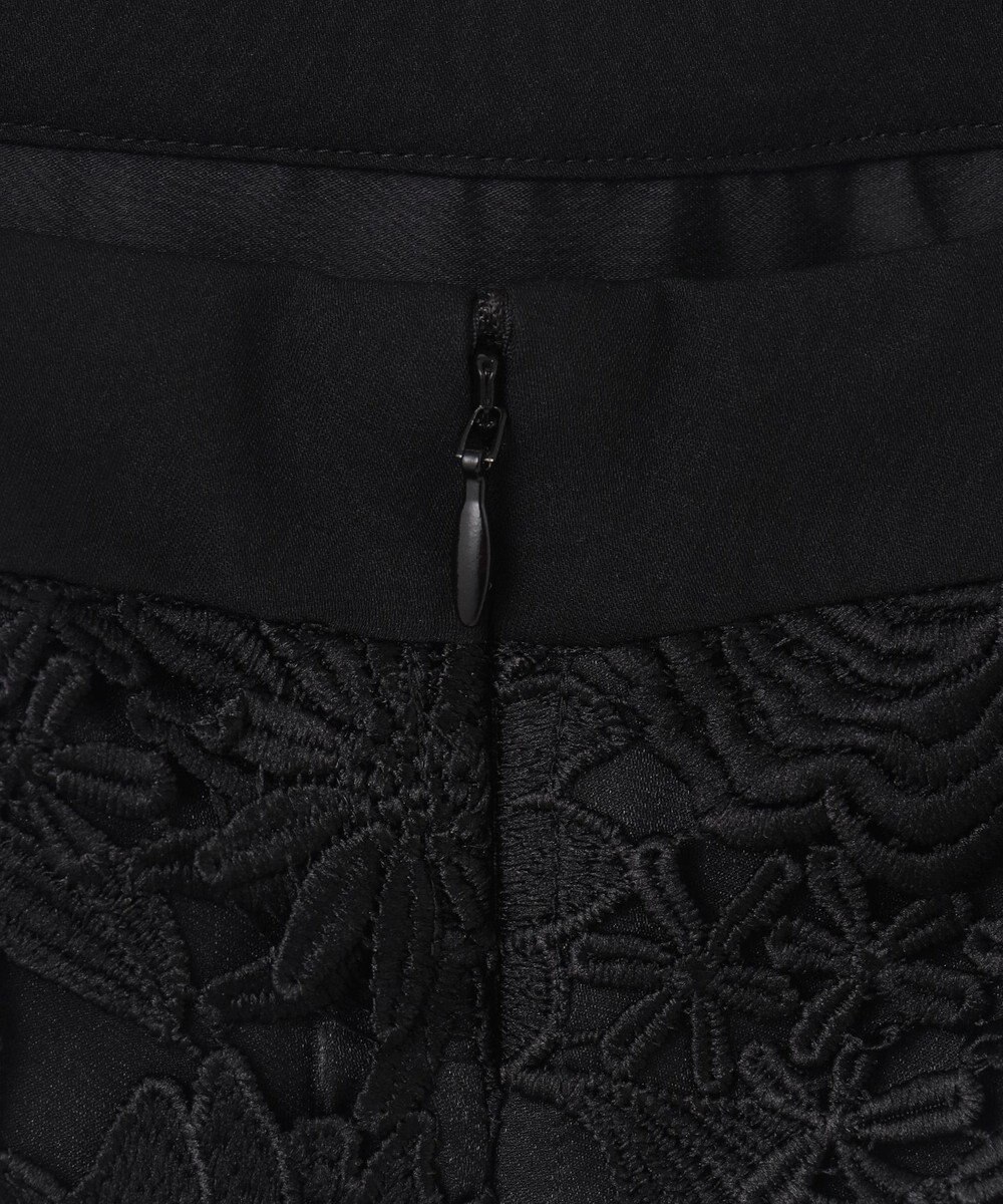 GRACE CONTINENTAL ケミカルフラワーレースワンピース