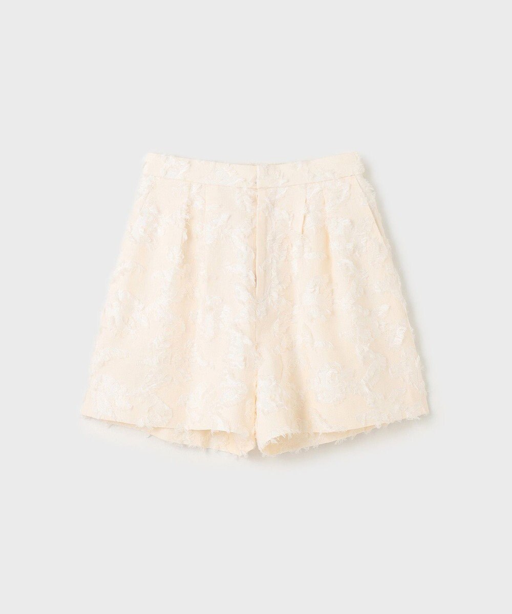 GRACE CONTINENTAL カットジャガードショートパンツ 