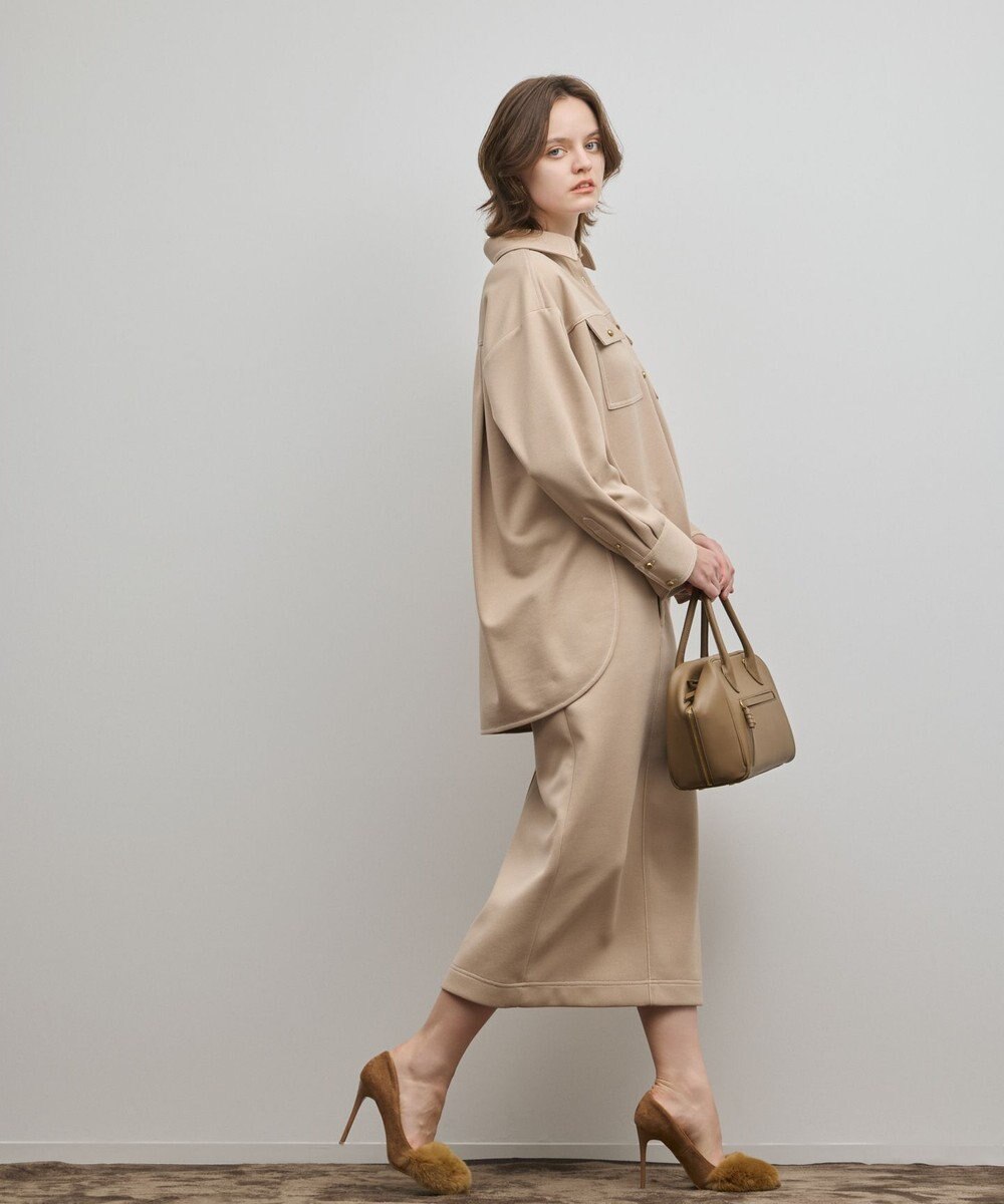 GRACE CONTINENTAL ジャージタイトスカート 