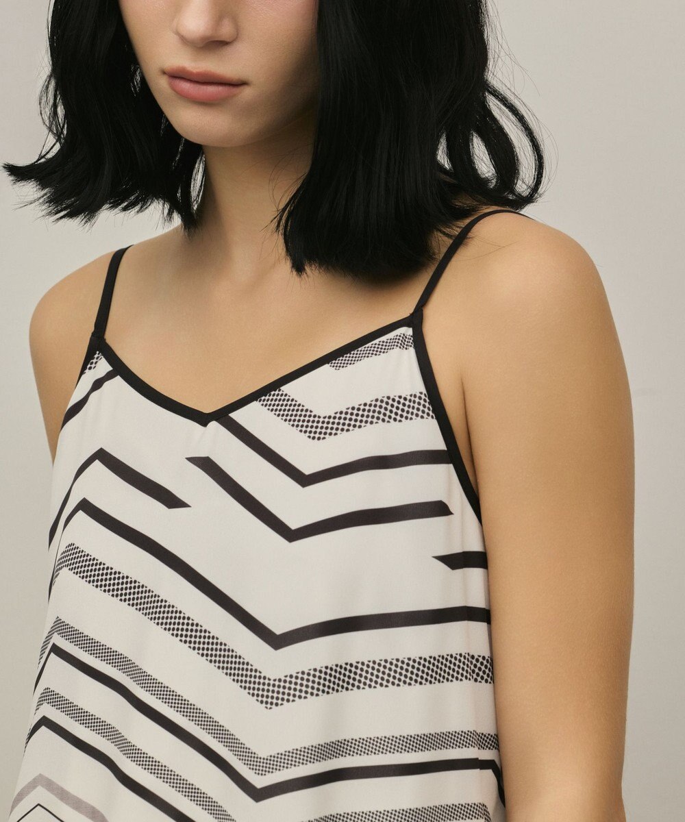 GRACE CONTINENTAL キカプリントキャミワンピース 