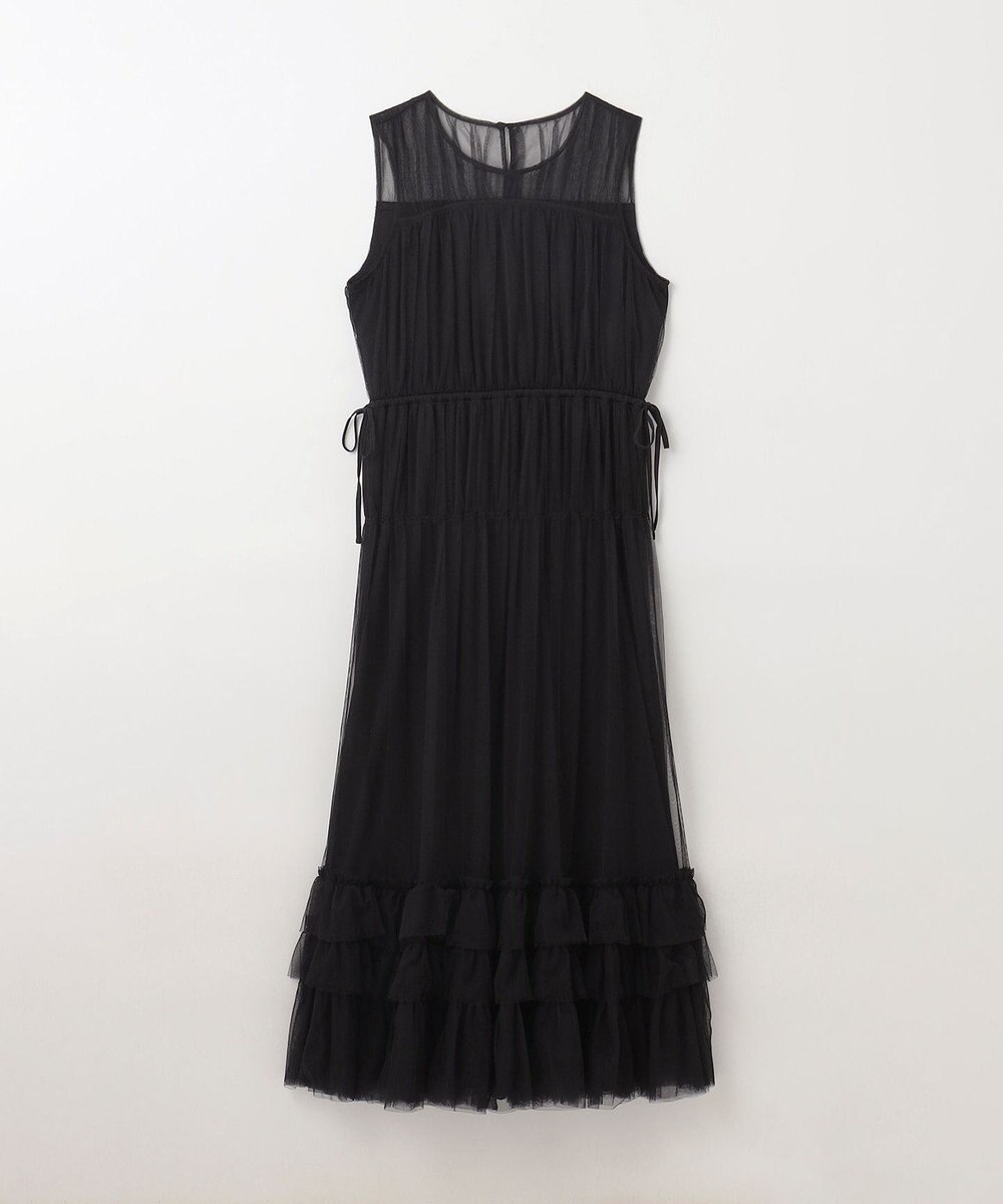 GRACE CONTINENTAL チュールティアードワンピース 