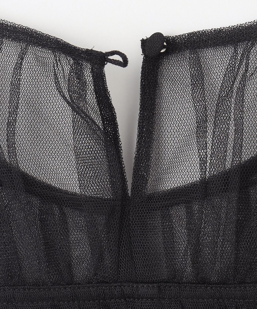 GRACE CONTINENTAL チュールティアードワンピース 