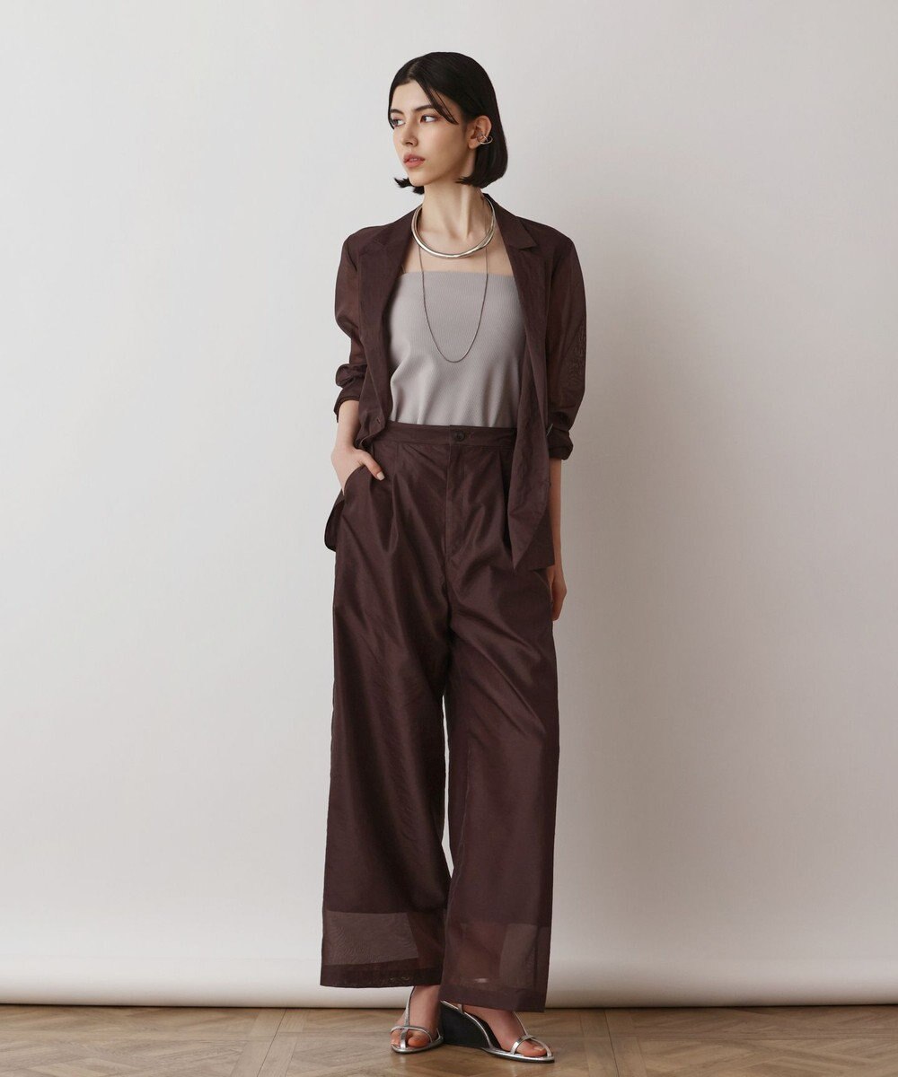 GRACE CONTINENTAL ブライトシアージャケット 