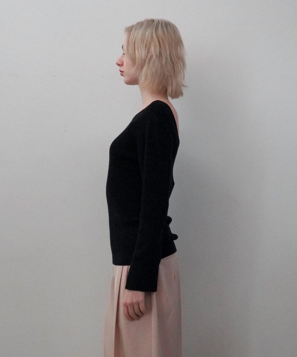 GRACE CONTINENTAL 綿カシミヤインナートップ 