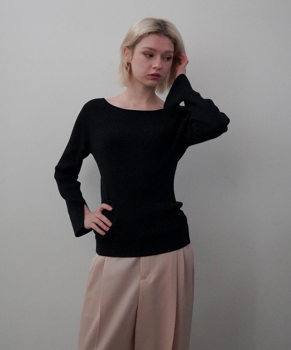 GRACE CONTINENTAL 綿カシミヤインナートップ 