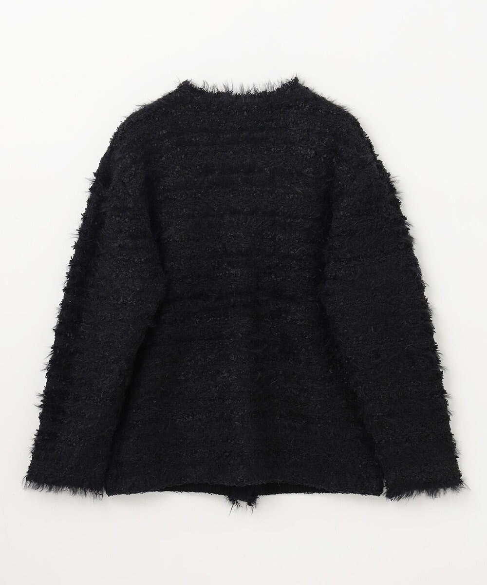 GRACE CONTINENTAL フェザーツイードニットカーディガン 