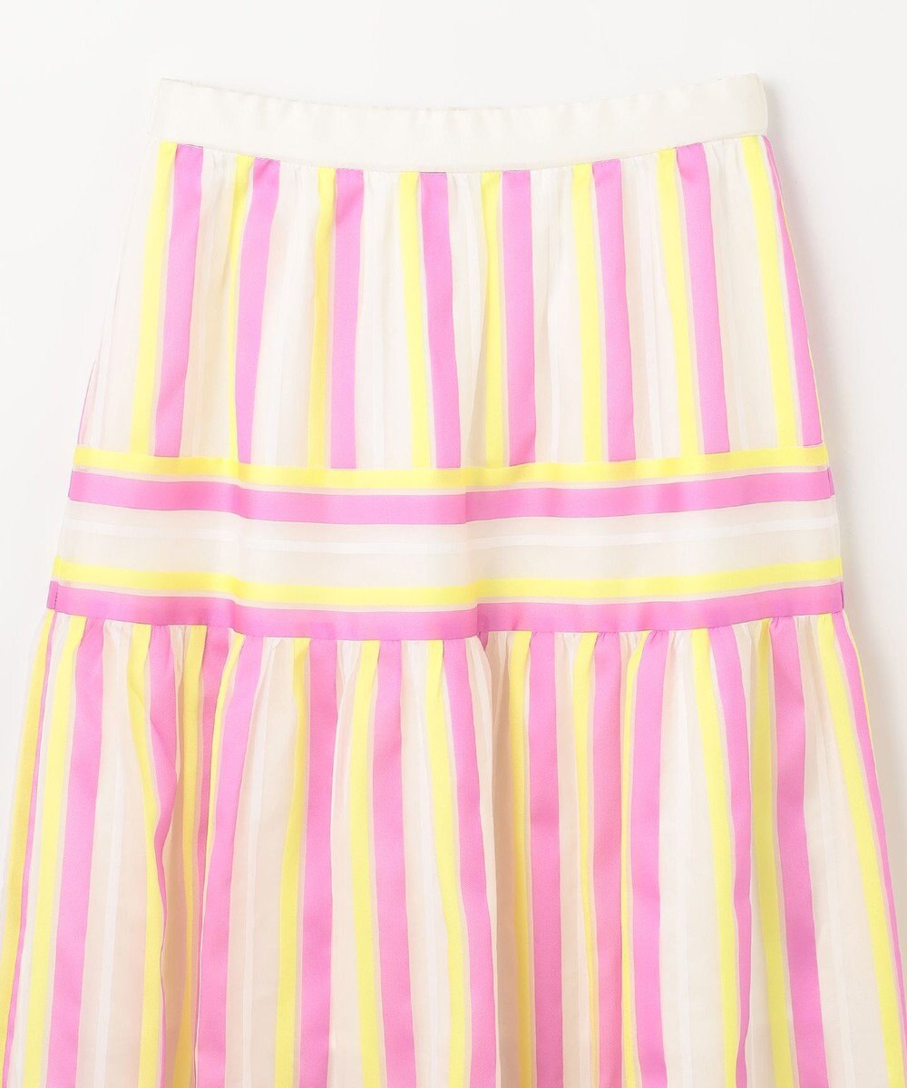 GRACE CONTINENTAL マルチシアーストライプスカート 