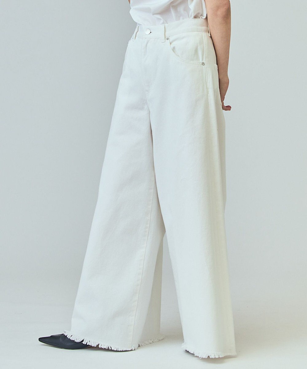 GRACE CONTINENTAL バギーデニムパンツ