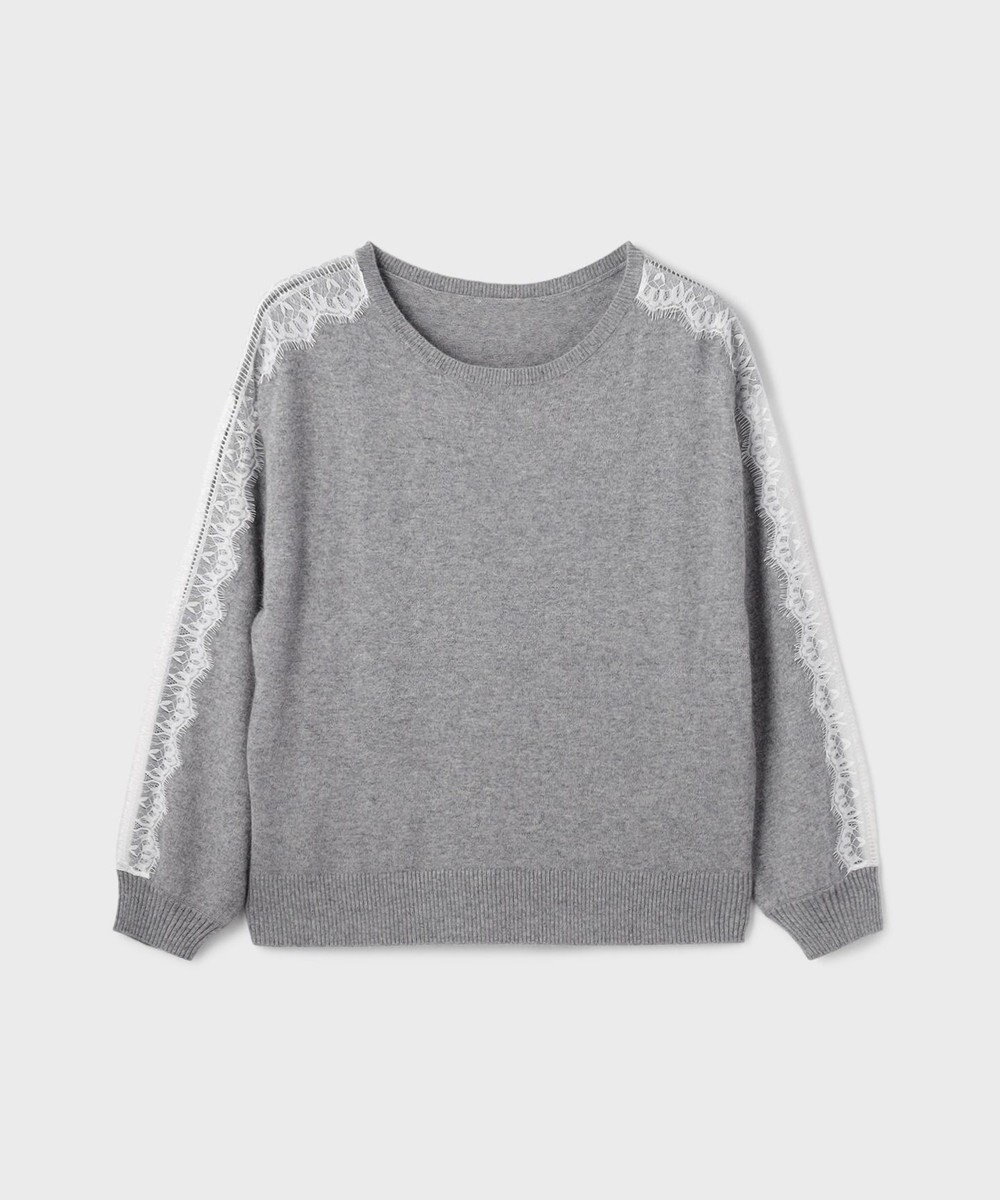 GRACE CONTINENTAL レーススリーブトップ 