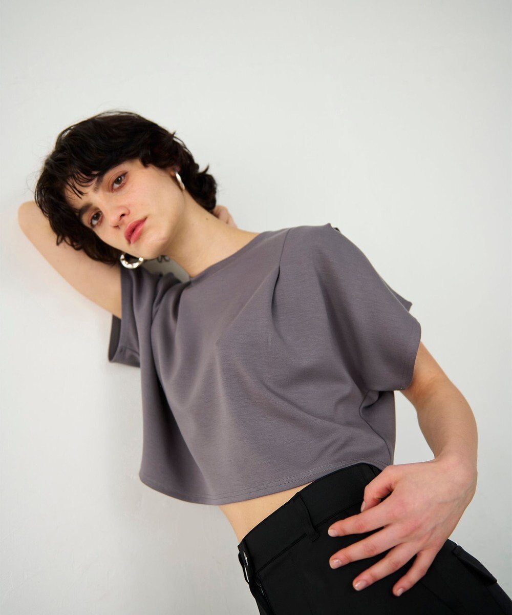 GRACE CONTINENTAL タックショートトップ 