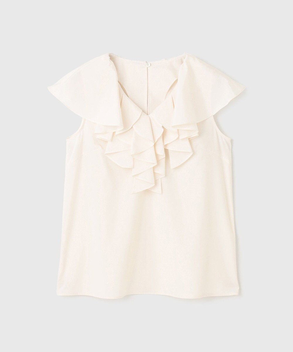 GRACE CONTINENTAL フリルカラートップ 