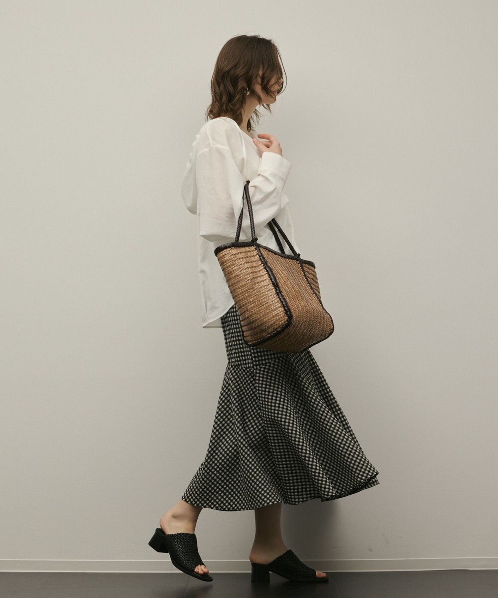 GRACE CONTINENTAL チェックマーメイドスカート 