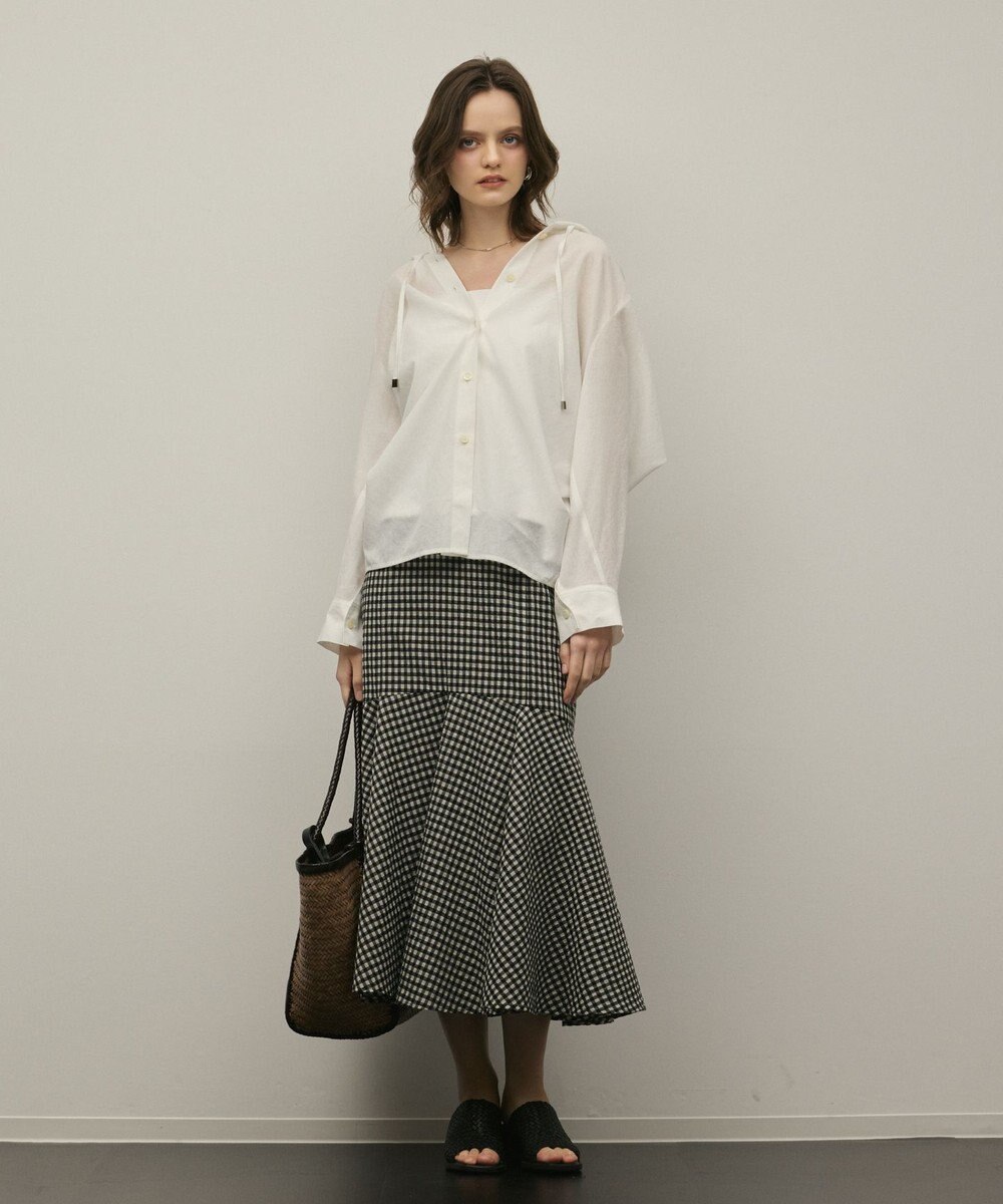 GRACE CONTINENTAL チェックマーメイドスカート 