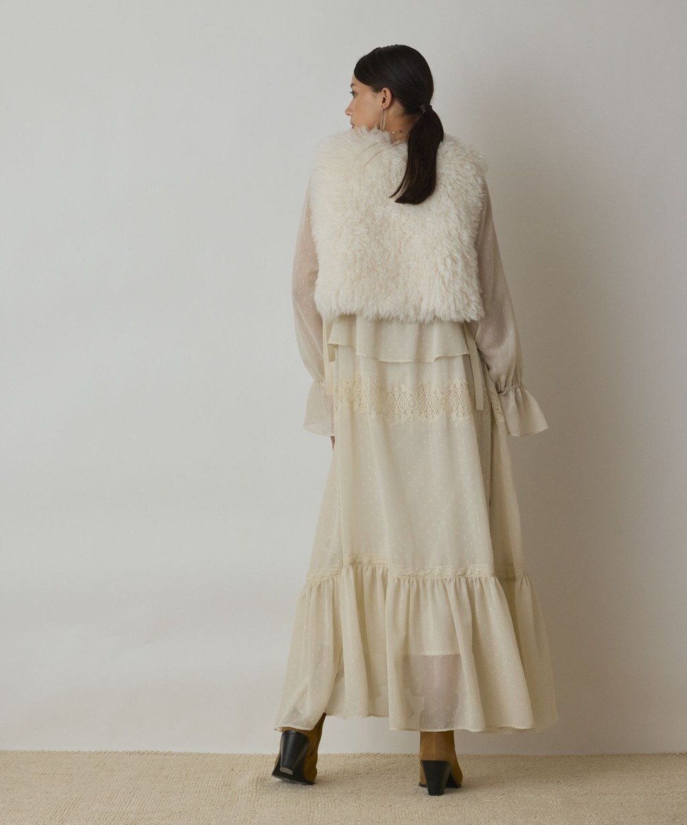 GRACE CONTINENTAL ショ－トファ－ジレ 