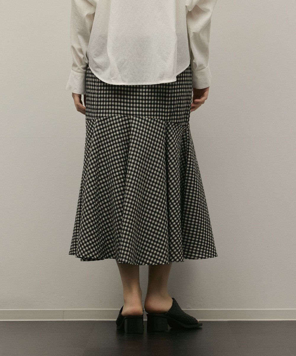 GRACE CONTINENTAL チェックマーメイドスカート 