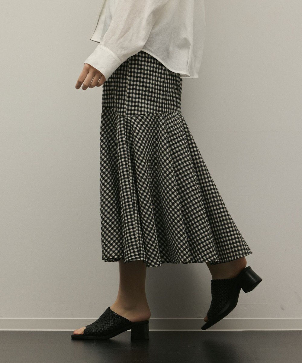 GRACE CONTINENTAL チェックマーメイドスカート 