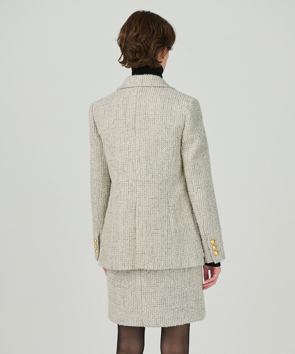 GRACE CONTINENTAL ラメループツイードジャケット