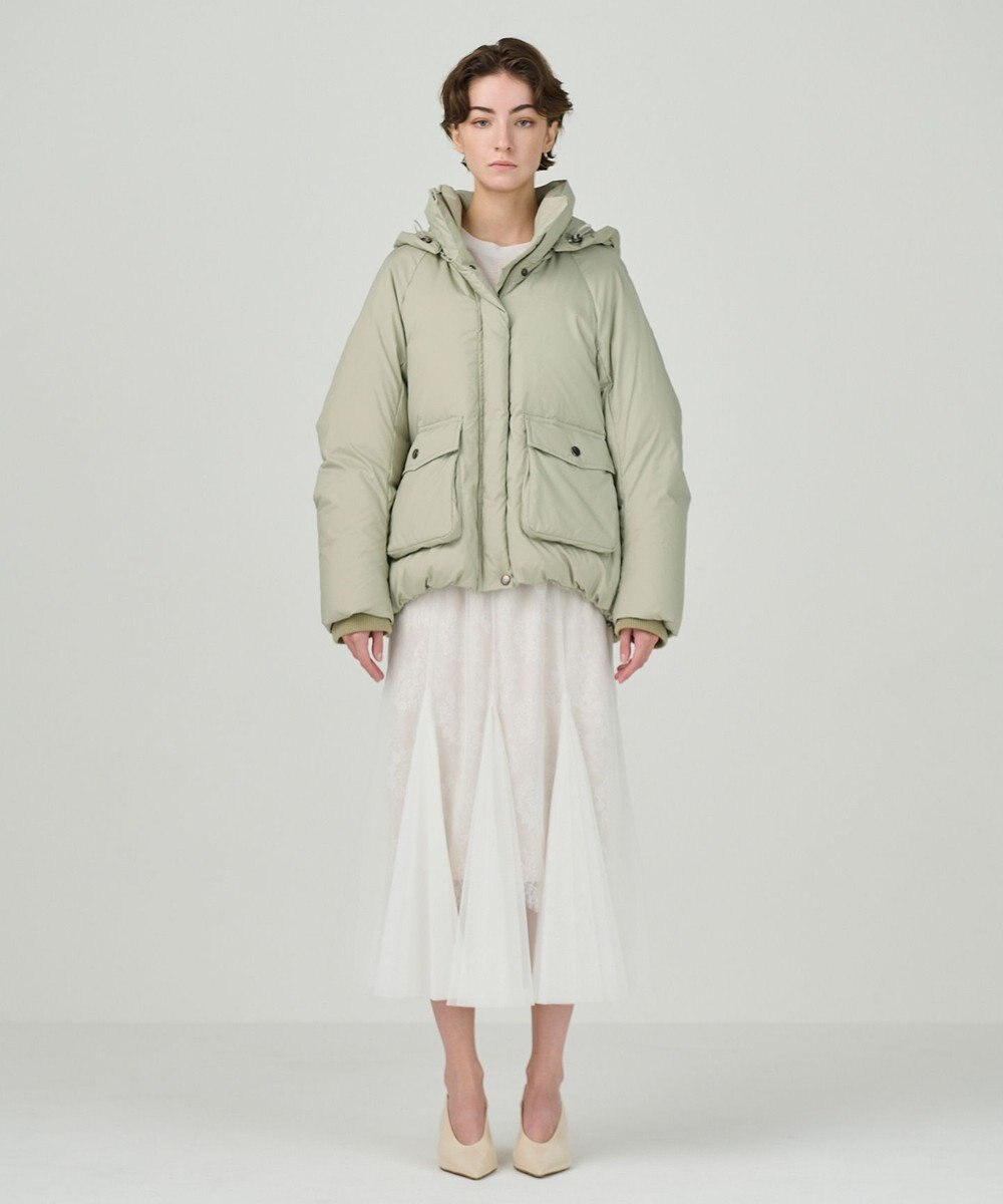 GRACE CONTINENTAL レースレイヤードチュールスカート