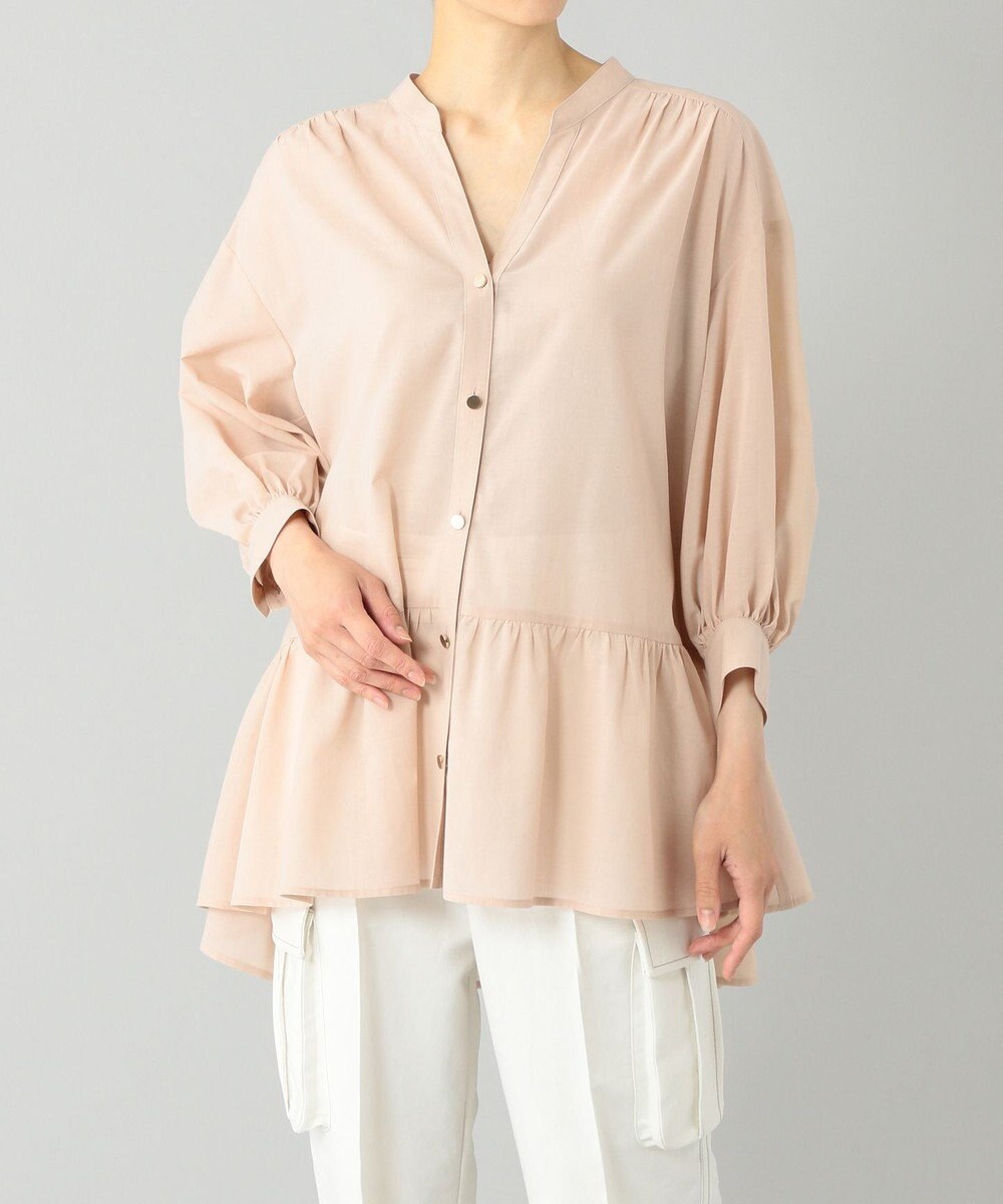 シアーヘムフリルブラウス Grace Continental Grace Continental グレースコンチネンタル 通販