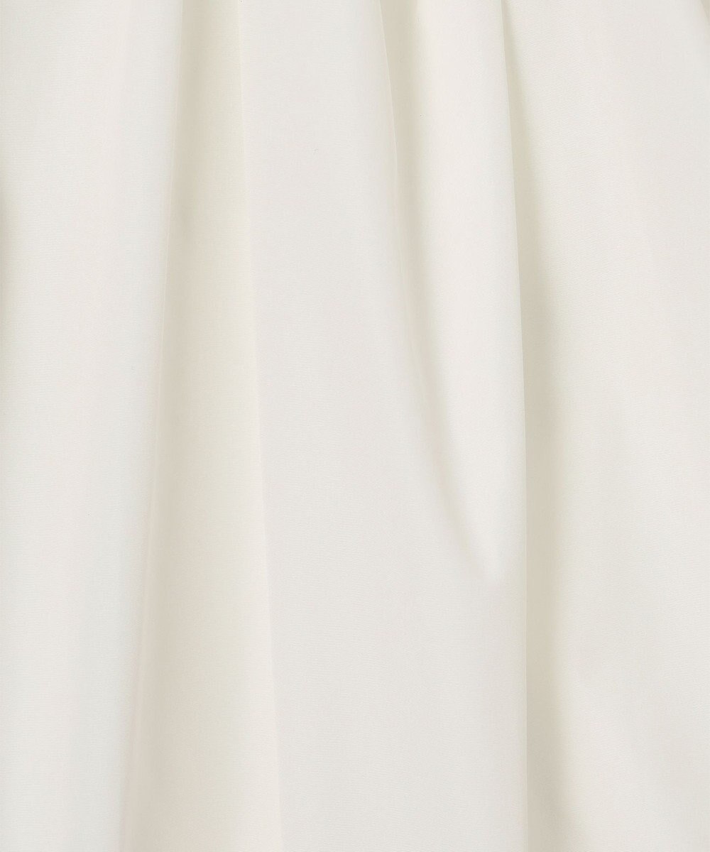 GRACE CONTINENTAL タフタケープ付ニットトップ 