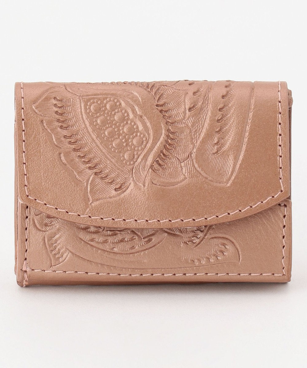 GRACE CONTINENTAL Trifold wallet ピンクゴールド