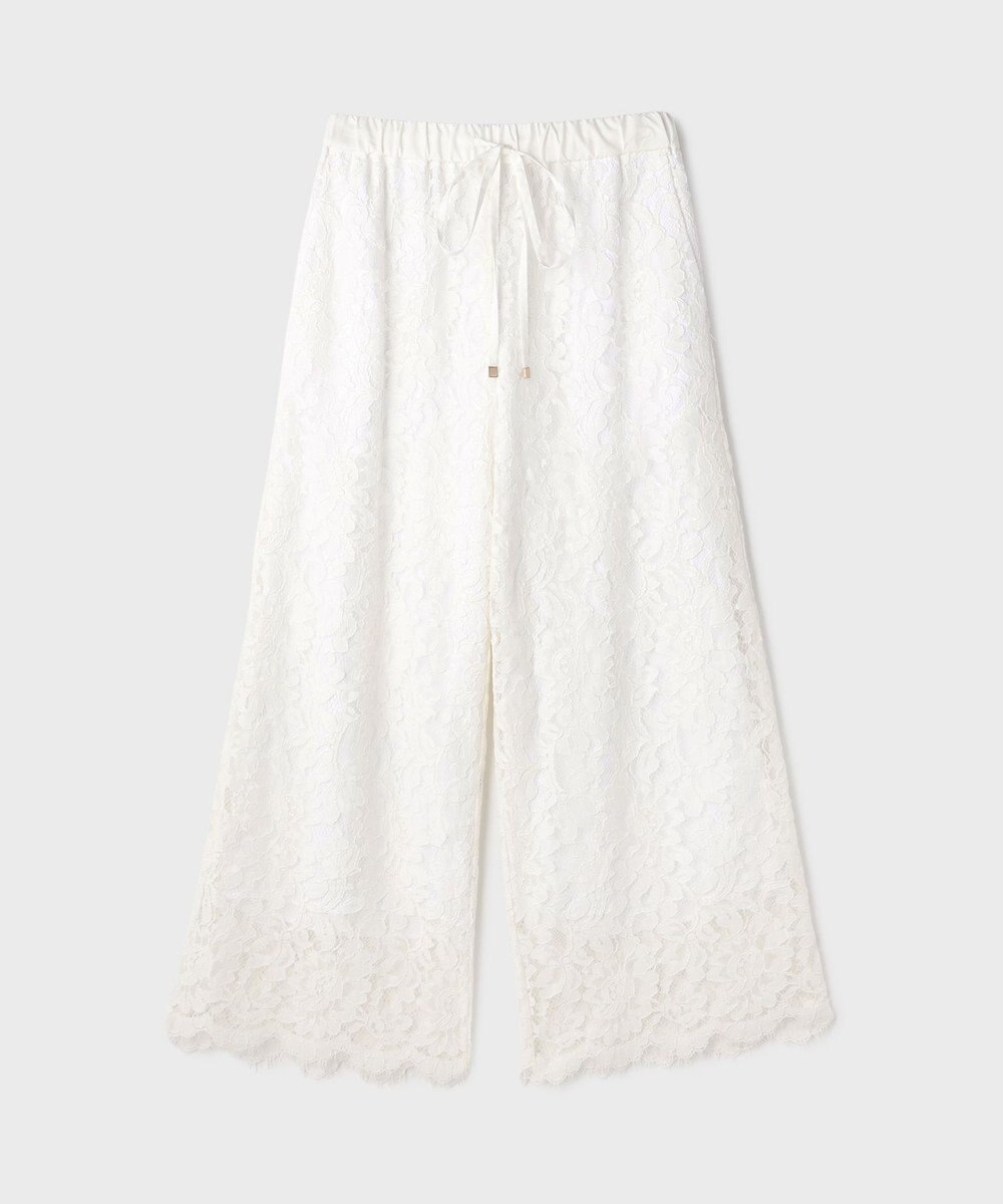 GRACE CONTINENTAL レースイージーパンツ 