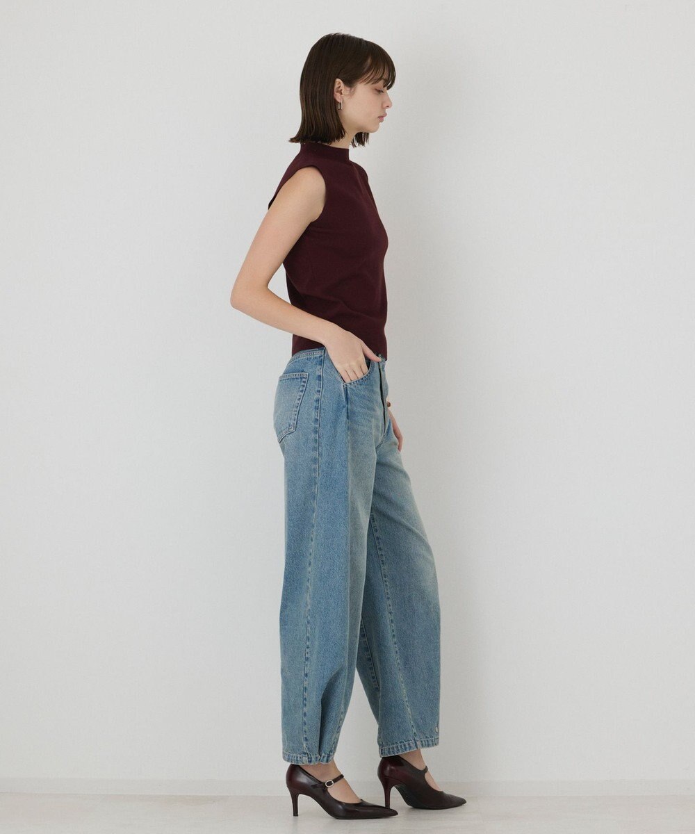 GRACE CONTINENTAL ラップ2wayデニムパンツ 