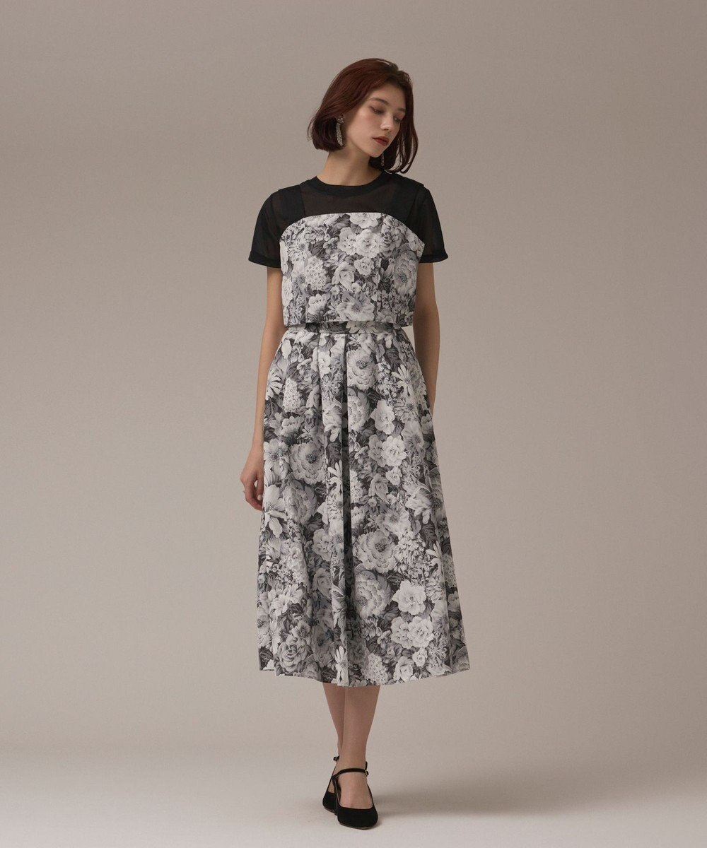 GRACE CONTINENTAL アンティークフラワーベアトップ 